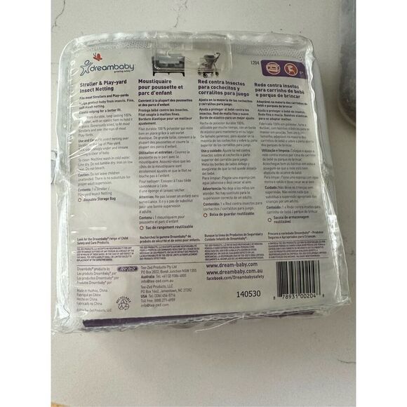 Dreambaby insect netting for stroller, car seat, pack and play white gauze NEW p - Picture 2 of 2